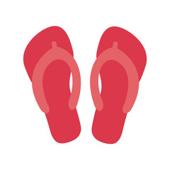 flip flops icon image vector illustration design 