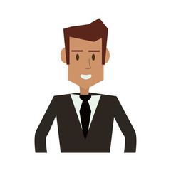 young businessman icon image vector illustration design 