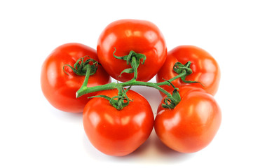 tomato isolated on white background