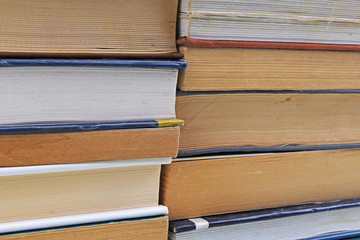 Books as background.