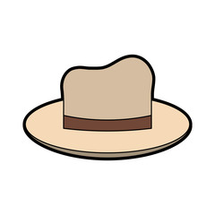 summer hat icon image vector illustration design 