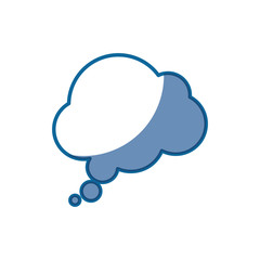 Comic bubble cartoon icon vector illustration graphic design