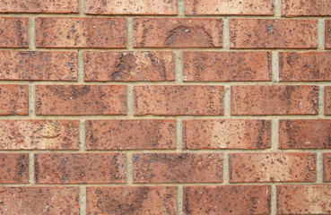 Background of brick wall texture, brick walls, dyed, a popular Swiss Cottage style, in the background.