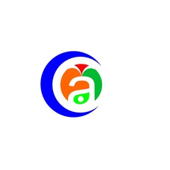 Fototapeta premium letter a logo vector