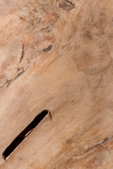 Fototapeta premium Old natural wooden shabby background close up. Antique background. Bali. Pattern.