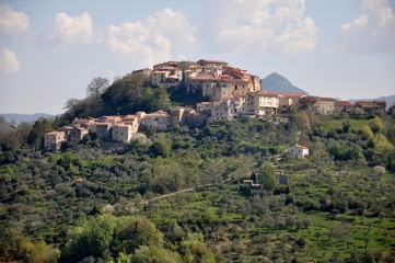 Scapoli im Nationalpark Abruzzen in Italien