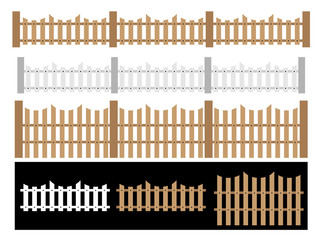 Fence of house