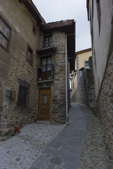 Fototapeta na wymiar The village of potes in cantabria, spain