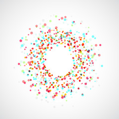 Bright colorful paint splatter splash explosion background