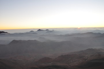 Sunrise on Mt. Sinai