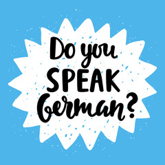 Do you speak German