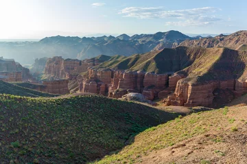 Cercles muraux Canyon curiosités du Kazakhstan,