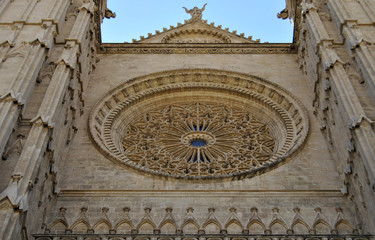 Kirchenschiff Kathedrale Palma de Mallorca Spanien