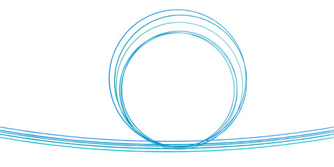 Obraz premium Ikona lato morze niebieski