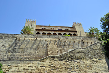 Fototapeta premium Seitenaufgang Kathedrale Palma de Mallorca