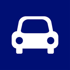 Transport icon. Car sign. Delivery transport symbol.
