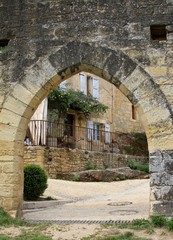 Domme, village classé en Périgord noir, Dordogne