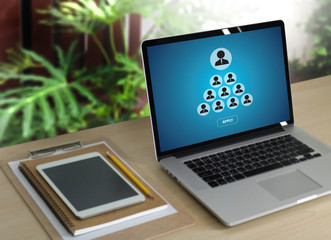 RESOURCES and Human Resources Business Profession Graphic