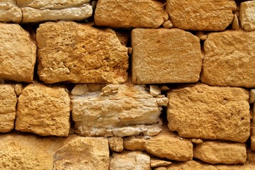 vieux mur de pierres calcaire en Dordogne