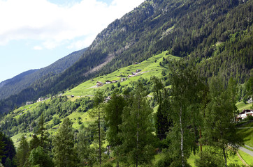 Naklejka premium Austria, Tirol, Pitztal