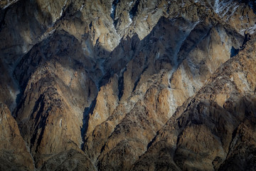 The Indian Himalaya range in Nubra valey, Ladakh, India