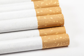 Zigaretten gestapelt