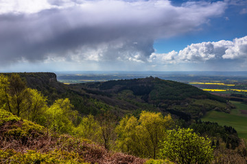 Fototapeta premium Sutton Bank National Park Yorkshire Moors