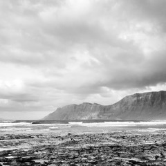 Famara beach Lanzarote