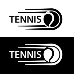 tennis ball motion line symbol