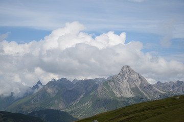 Obraz na płótnie Canvas Biberkopf, Allgäuer Alpen