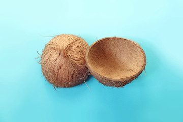 Ripe fresh coconuts