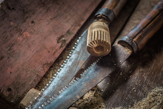 Traditional woodworker tools