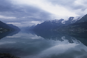 Obraz na płótnie Canvas Sorfjord / Hardangerfjorden / Norvège