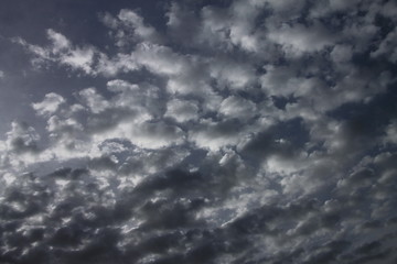 Obraz premium Dramatic dark sky and clouds background