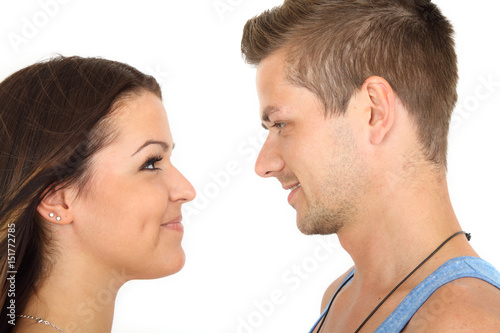 Flirten in die augen schauen