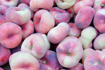 fresh flat peach