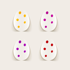 realistic design element: easter egg