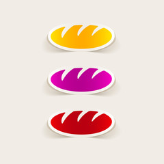 realistic design element: bread