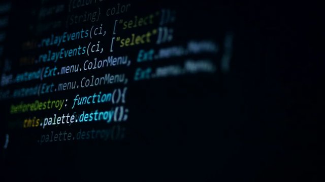 Computer hacking in process. Cyber security concept.