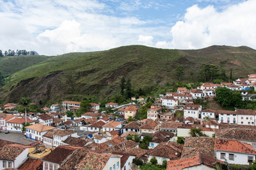 Fototapeta premium オウロ・プレットの都市景観