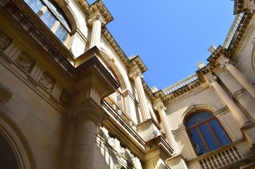 Fragment of a building of the Venetian Loggia in Crete