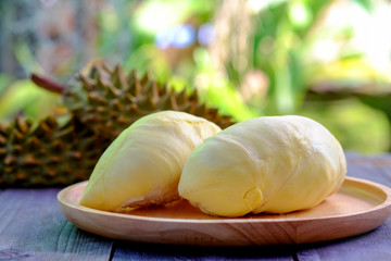 Durian king of fruits for summer.