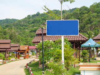 Blue Sign