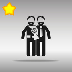 Gay Parents With Child 