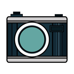 camera photographic isolated icon vector illustration design