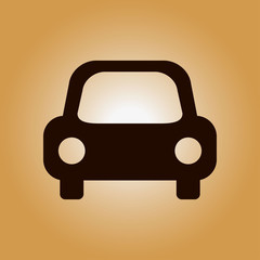 Transport icon. Car sign. Delivery transport symbol.