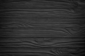Obraz premium texture of black wood use as natural background, gloomy wooden table