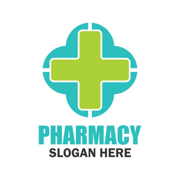 medical, pharmacy logo with text space for your slogan / tag line, vector illustration