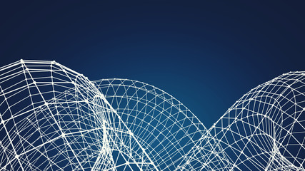 abstraction background grid