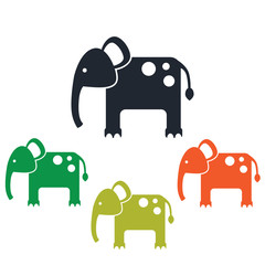 Elephant simple icon